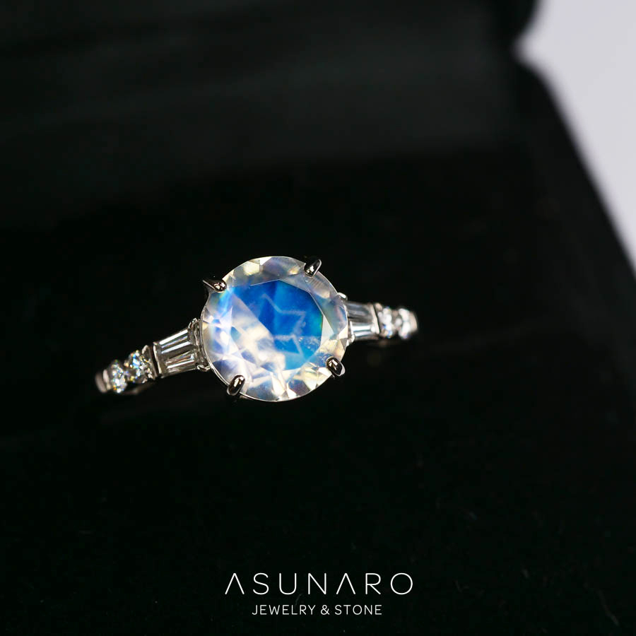 夢見るような美しい色合いに星の輝きをそっと宿した🌟スターインカット