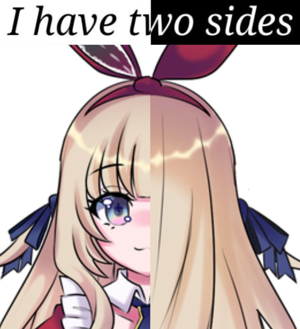 ¿Ustedes también tienen dos lados? 🙀