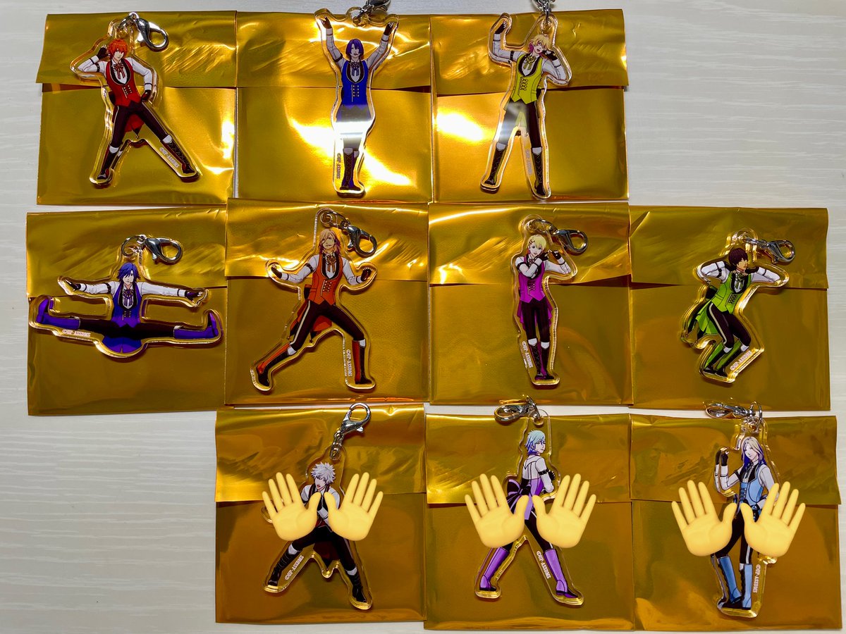 1【交換/譲渡】うたプリ ASSHC 譲）各1 ①アクリルチャーム 音也、真斗