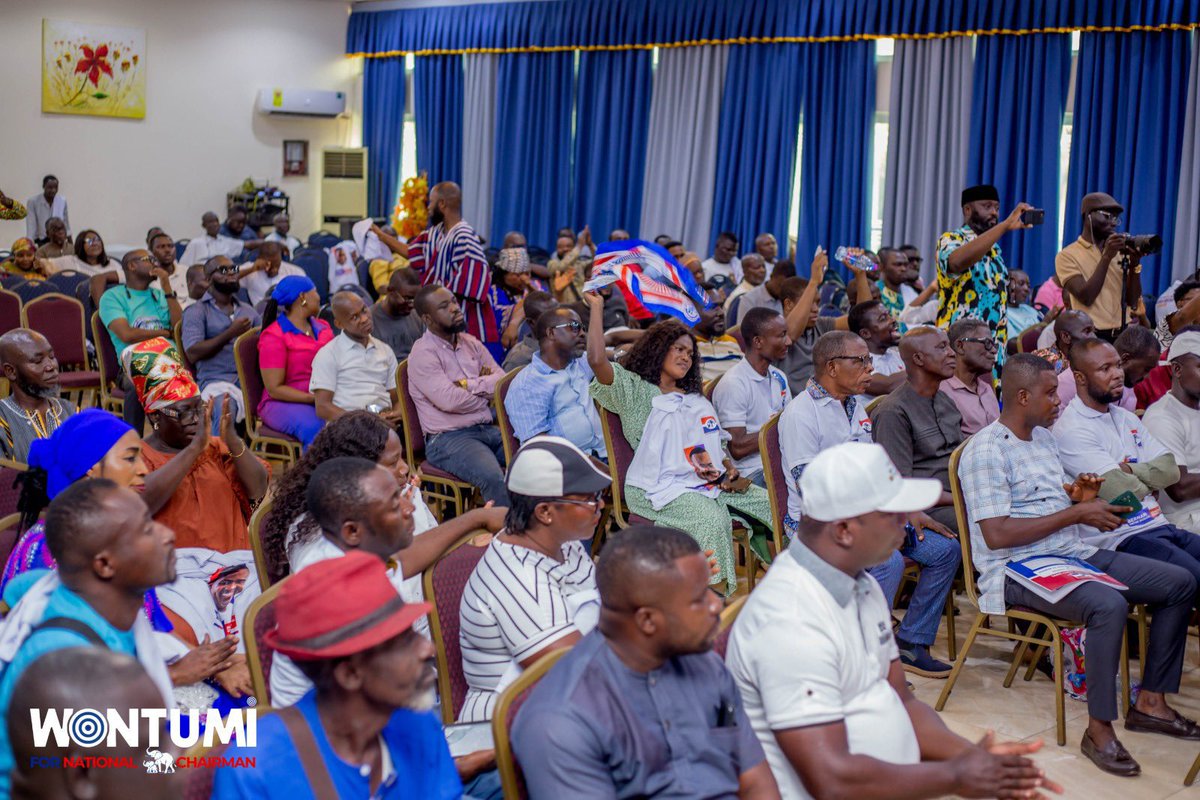 bra_louis's tweet photo. Chairman Wontumi had a highly impactful engagement with party faithfuls across the Western and Central Regions, strengthening unity and energizing the grassroots.
#BuiltForTheBattle
#BuiltForTheBattle https://t.co/J88m2GY7Gr