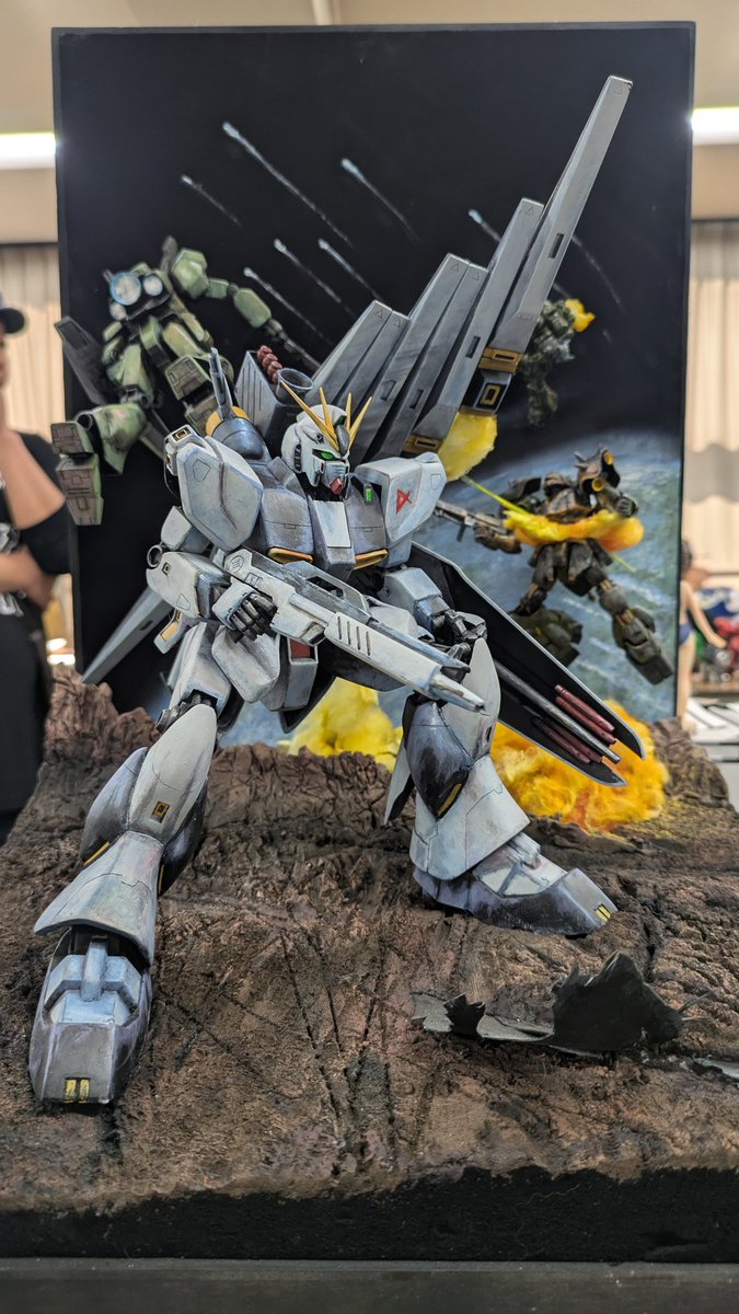 四街道市文化センターにて。 あの箱絵を再現された方がいて胸熱。