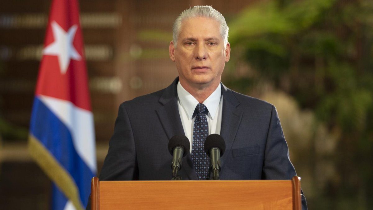 GabrielMon45781's tweet photo. El presidente cubano, Miguel Díaz-Canel, agradeció a la REDH de Brasil por condenar los intentos de EE.UU. de asfixiar energéticamente a Cuba. Los intelectuales destacan la resistencia del pueblo ante un ciclo genocida #emiamily #DonBelle #helevier #jrokez
#PerhSanto #milklove https://t.co/ey75ScOK1A