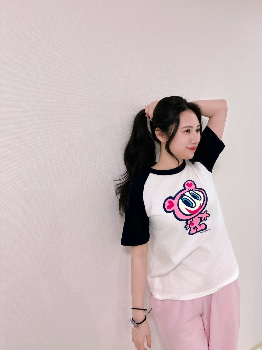 yasuko_kashii's tweet image. 可愛いいいいい！！！！💕
よかったらサイズ感参考にしてください〜🌸
（インスタにもたくさん載せてます📸）

160cm/S 着用
#angelblue 
#セレッソ大阪 
#ナルミヤキャラクターズ