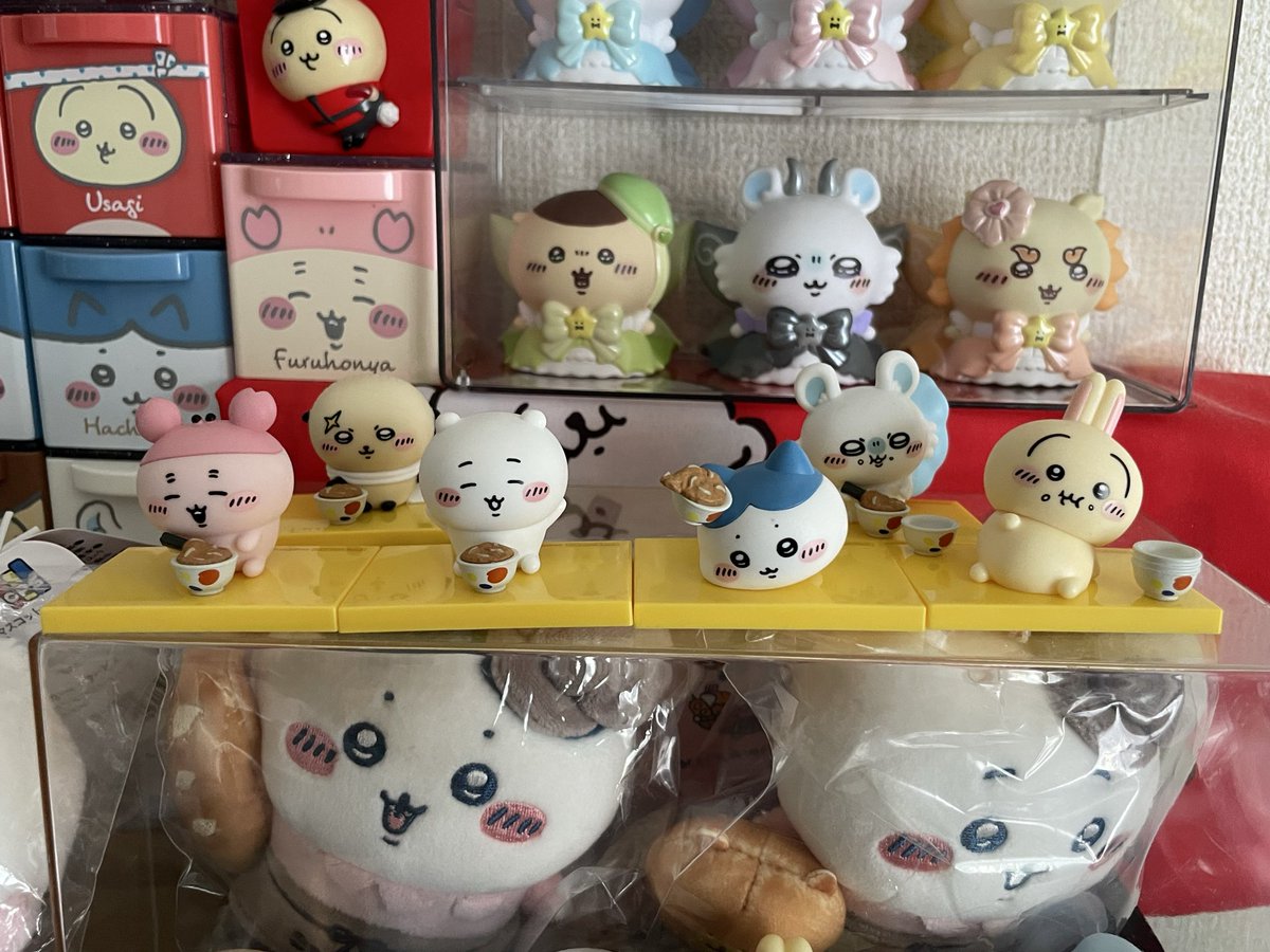 松屋×ちいかわ フィギュア コンプリート 松屋×ちいかわ 「オリジナルフィギュア」全6種コンプリートセットの