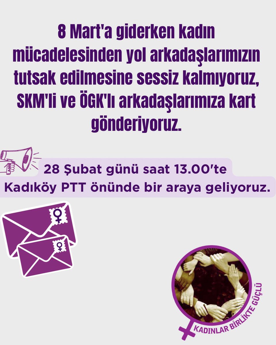 Kadınlar Birlikte Güçlü tweet media