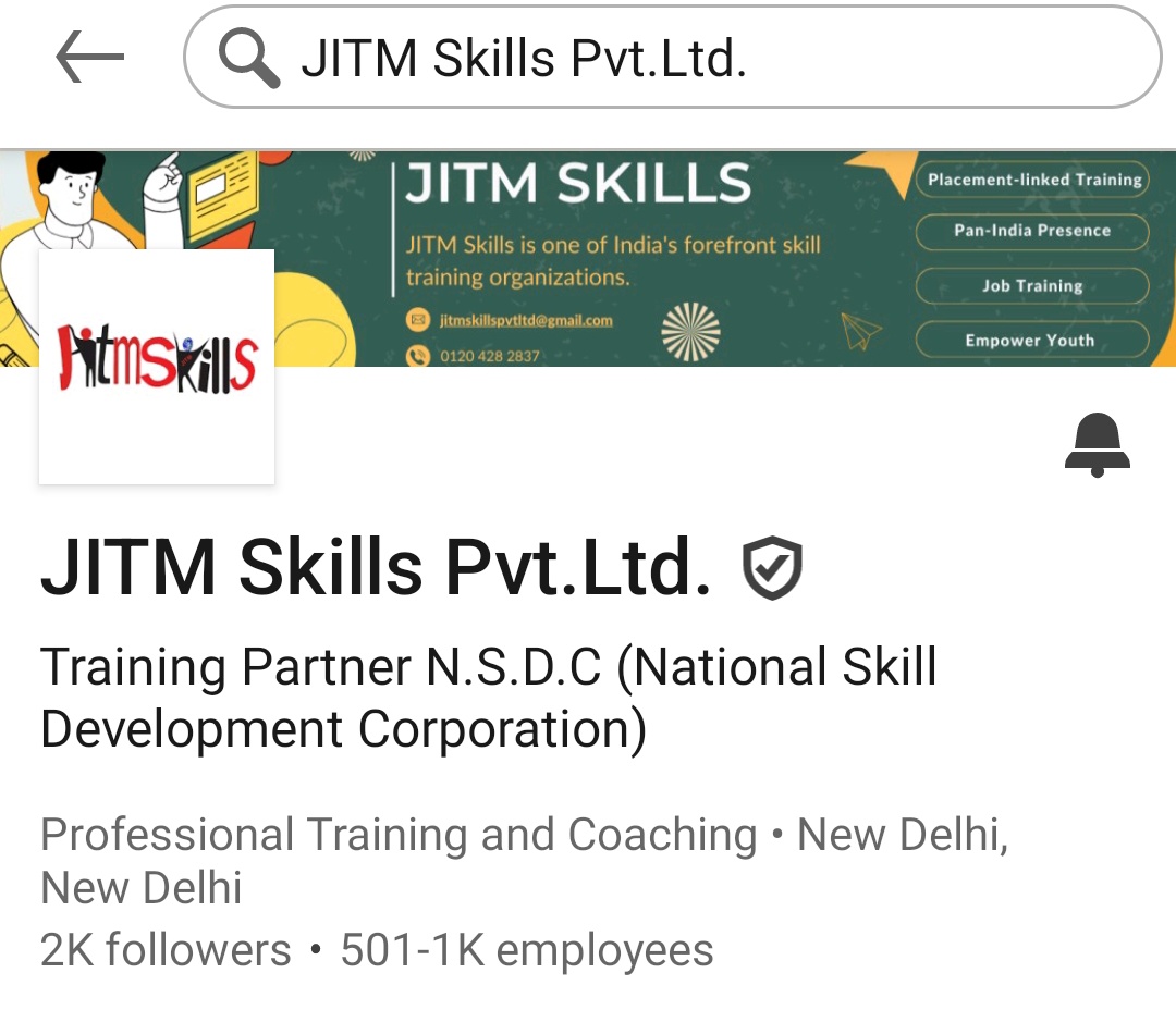 JamtaraJit20846's tweet photo. @PMOIndia @LabourMinistry @myogioffice @MSDESkillIndia @UPGovt 
Jitm Skills is a company that is defrauding its employees.They havn't paid salaries &amp;PFfor three months after being laid off.They don't care about the government or labor laws.Please pay attention to them and help us https://t.co/68ghWf4WYw