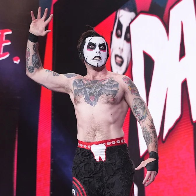 WrestlePurists's tweet photo. Danhausen has been removed from AEW’s roster page on their website https://t.co/j1ULBgxdlE