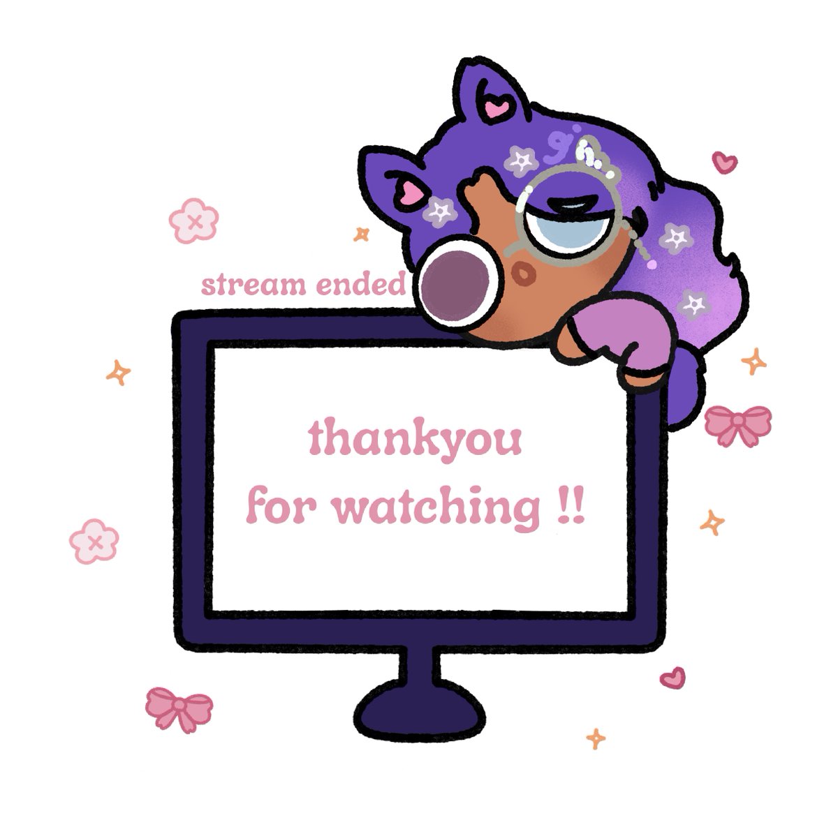 Ended Stream!! 🖤
Thank you to everyone who joined! Had so much fun playing multiplayer horror with <a href="/IrisGamesVT_/">𝓘𝓻𝓲𝓼🩵🌈☁️</a> and <a href="/JazzyBooCrew/">JazzyBoo</a> 😭✨
Thanks to <a href="/CanisNebulus/">Zivia Nocturne | 🌕🐾PRE-DEBUT🐾🌕</a> for the raid!
We raided <a href="/Yasuze_/">𝒀𝒂𝒔𝒖✨🖤UNCAPPED SUBATHON</a> for their donoathon, go show some love! 💜🌙