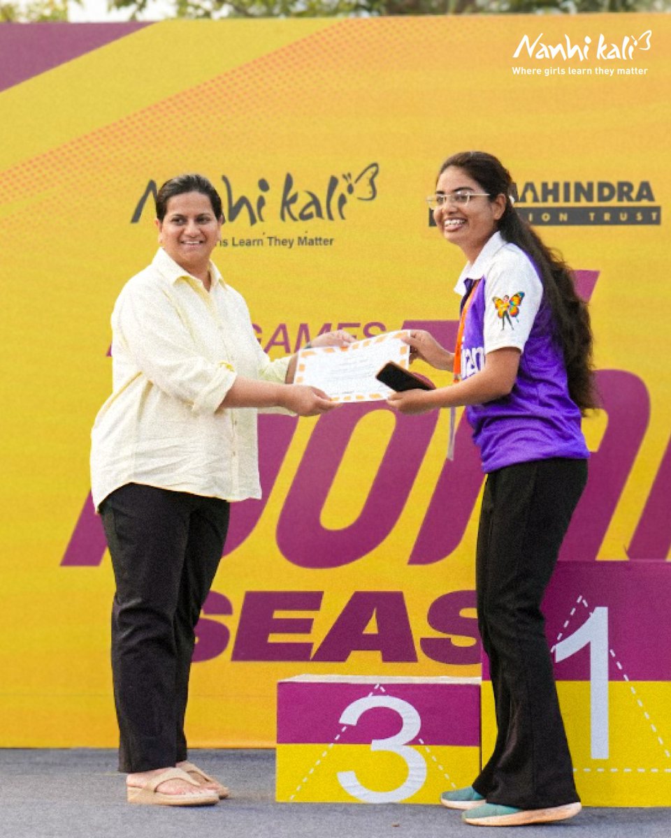 NanhiKali's tweet photo. We hope our partnership continues to inspire more girls to step forward, embrace their potential, and shape their own future.  

#ToofaanGames2026 #NanhiKali #GirlsInSports #SportsForChange #EmpowerHer #PathwaysToPossibility #ProjectNanhiKali #ANZBank https://t.co/XwoidIjX9T