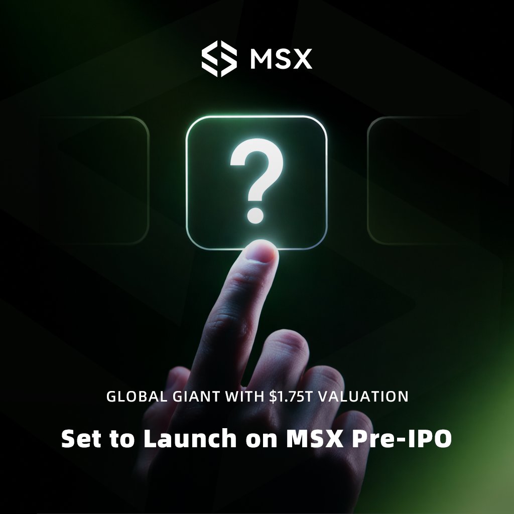 msxcom's tweet image. He transformed electric vehicles.
He reshaped AI.
And this company is redefining how humanity reaches space.

One of the hottest private giants in the world is about to land on the MSX Pre-IPO Market.

Can you guess who it is? 🚀👀
#MSX #PreIPO #Unicorn #Tokenization
