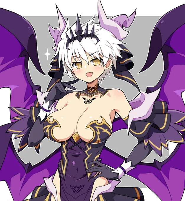 ルクシエル衣装の雅緋ちゃん