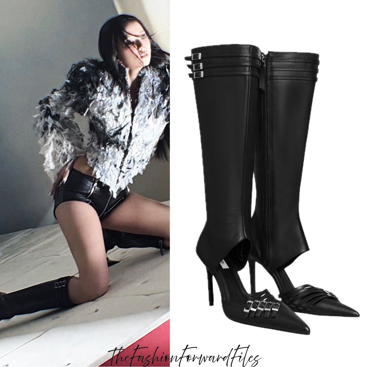 FashFwrdFiles's tweet photo. Jisoo wearing black knee-high boots are the Shell Tall Boots by Fancì Club
-
#fanciclub #blackpink #jisoo #jisooblackpink #blackpinkjisoo https://t.co/EShzIni2or
