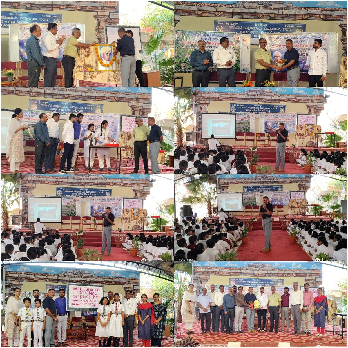 jnvgadag10's tweet photo. On the occasion of NationalScienceDay,PM SHRI School JNV Gadag was honored to host Shri Manjunath Nayaka, Biodiversity Researcher,who shared valuable insights on the medicinal plants 🌿 rich wildlife of Kappatagudda.
#jnvhyderabad
#jnvro
#JNV #NVS 
@NVS_HQ
 @nvsrohyd https://t.co/aX3Rk0iRYi