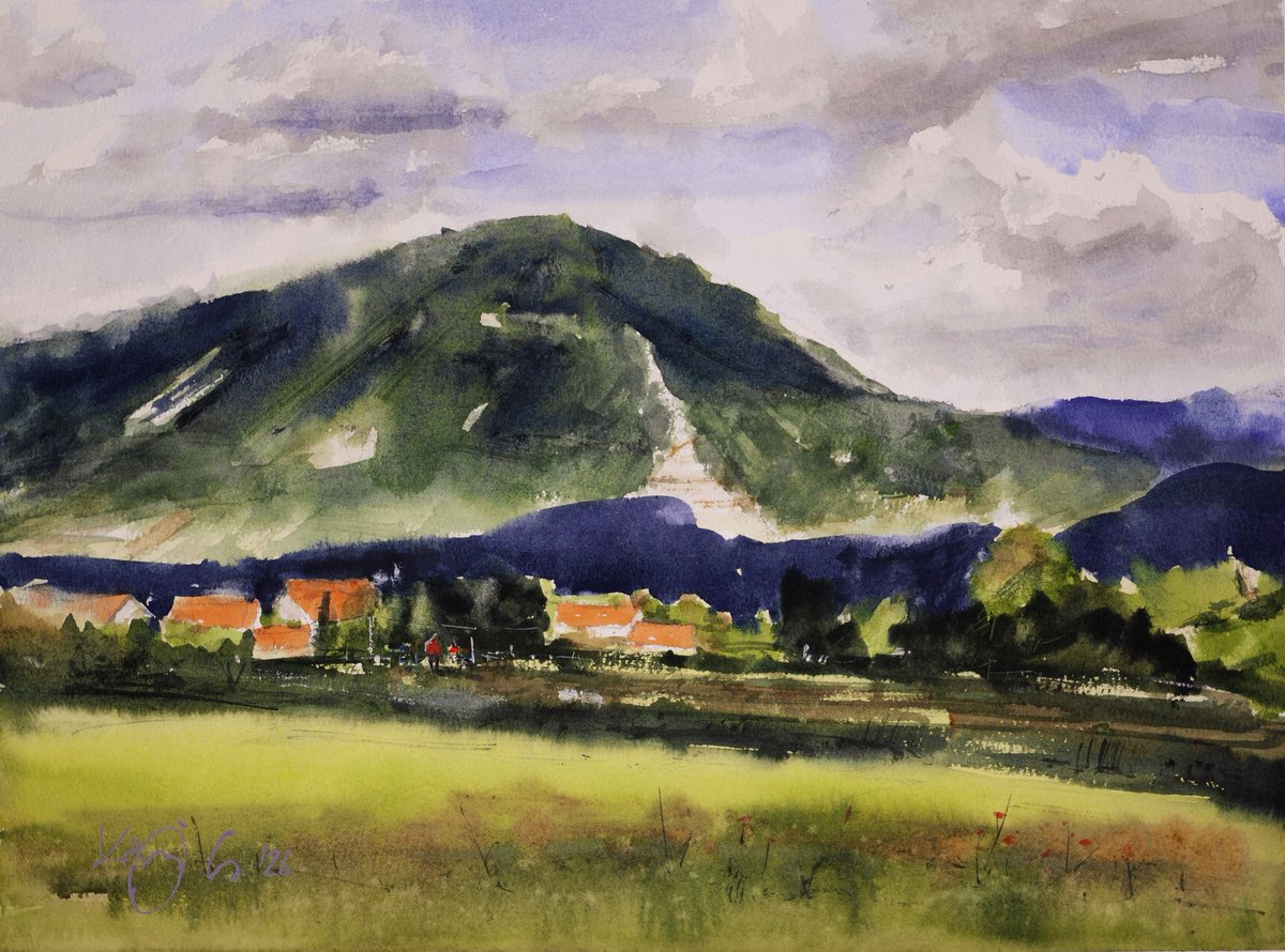 kcswatercolor's tweet photo. Pilis mountain in Hungary
30*40cm size watercolor on paper
#pilis #hungary #watercolor #art #painting #beautiful #artwork #foryou https://t.co/CYZdyHXxqs