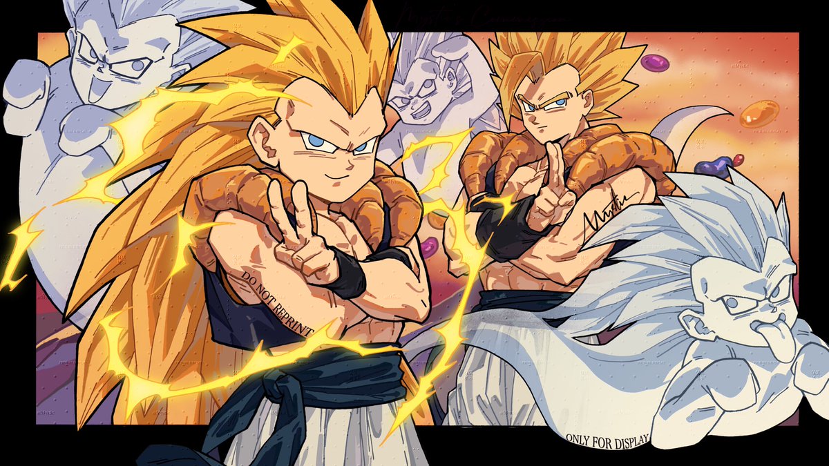 依旧🥐🥐
#Gogeta #Gotenks