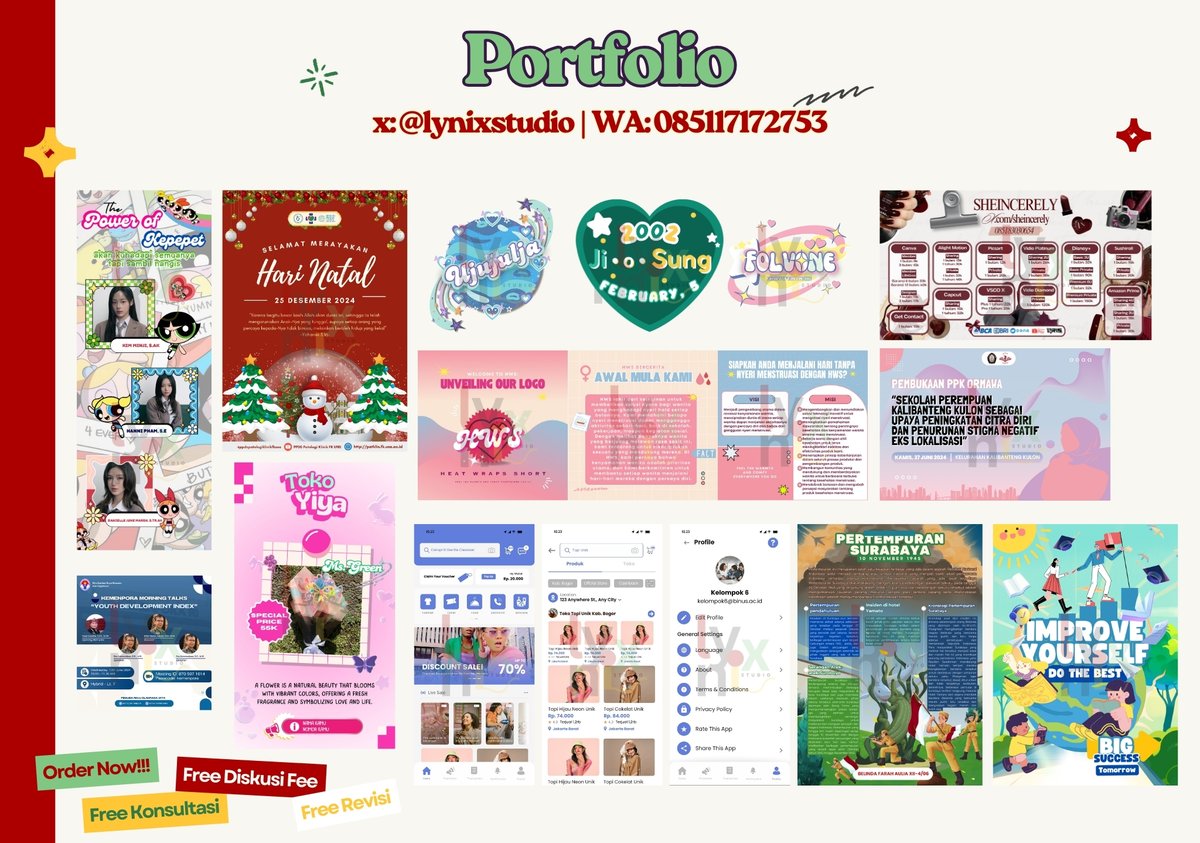 Lynix Studio | Jasa Desain (mt after dm) tweet media