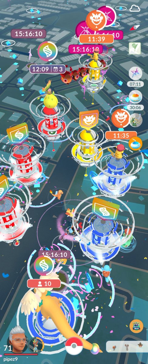 With so many gyms but not a single Gardevoir was rotated here. In the morning, there were no Charizard X or Y. Whats up🤔🤔🤔🤬🤬🤬