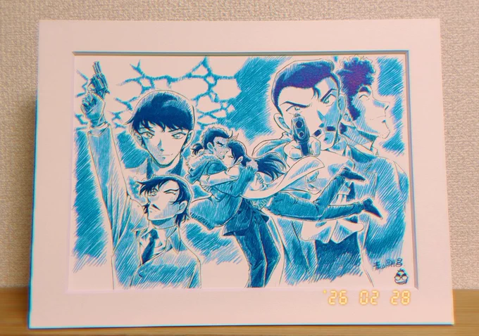 ティザー第2弾届いた 先生の手によって敢ちゃんと由衣さんのハグが、描かれてる 現実