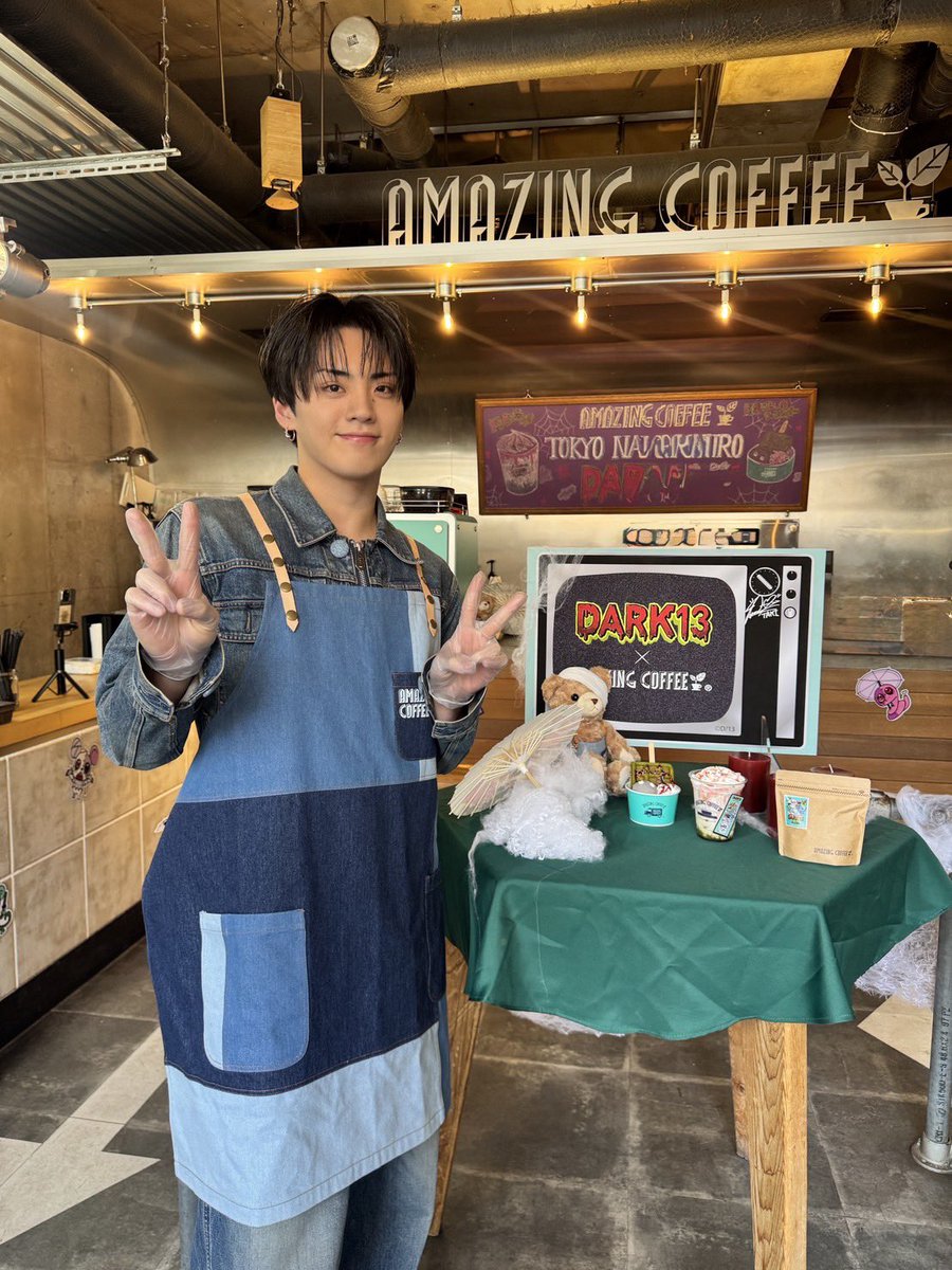 エプロン姿生で見たかった😿😿😿😿😿大人しくテスト勉強します