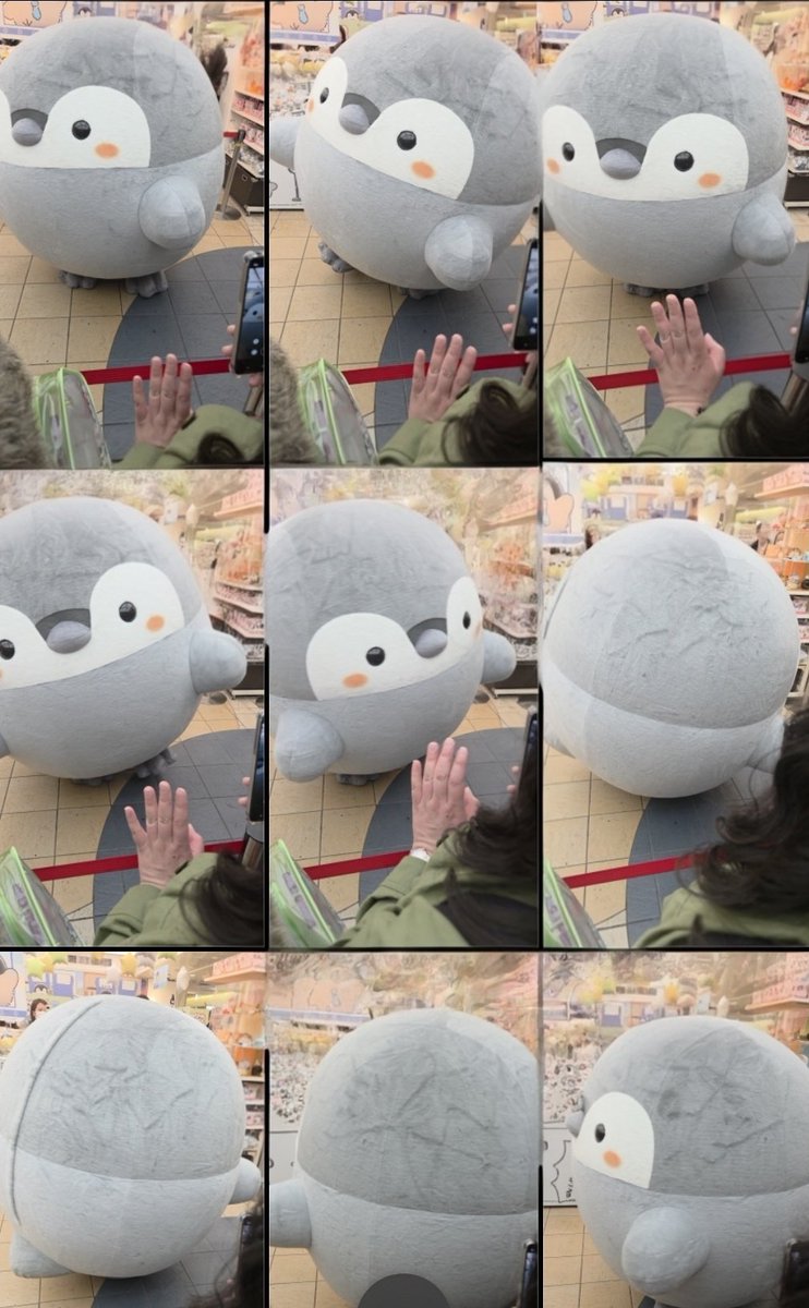 こんにちは
はなまるライフ、おっきなコウペンちゃんとみずいろちゃんに会えました〜🐧🐧🩵
ぴょこぴょこ動いてる〜😍
フォロワーさんたちにも会えて、たいへん感激なものだなぁ😊
 #コウペンちゃん