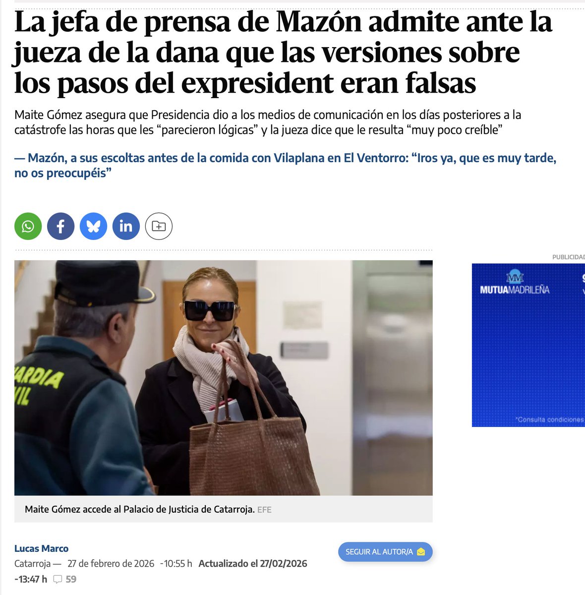 Vaig treballar 7 anys amb un extraordinari periodista i cap de premsa, Paco Pellicer.
D'ell vaig aprendre el rigor, la seriositat i la veracitat que ha d'acompanyar qualsvol informació.
M'ensenyà a distingir periodisme de propaganda.
Per això sé que el PP vol propagandistes.