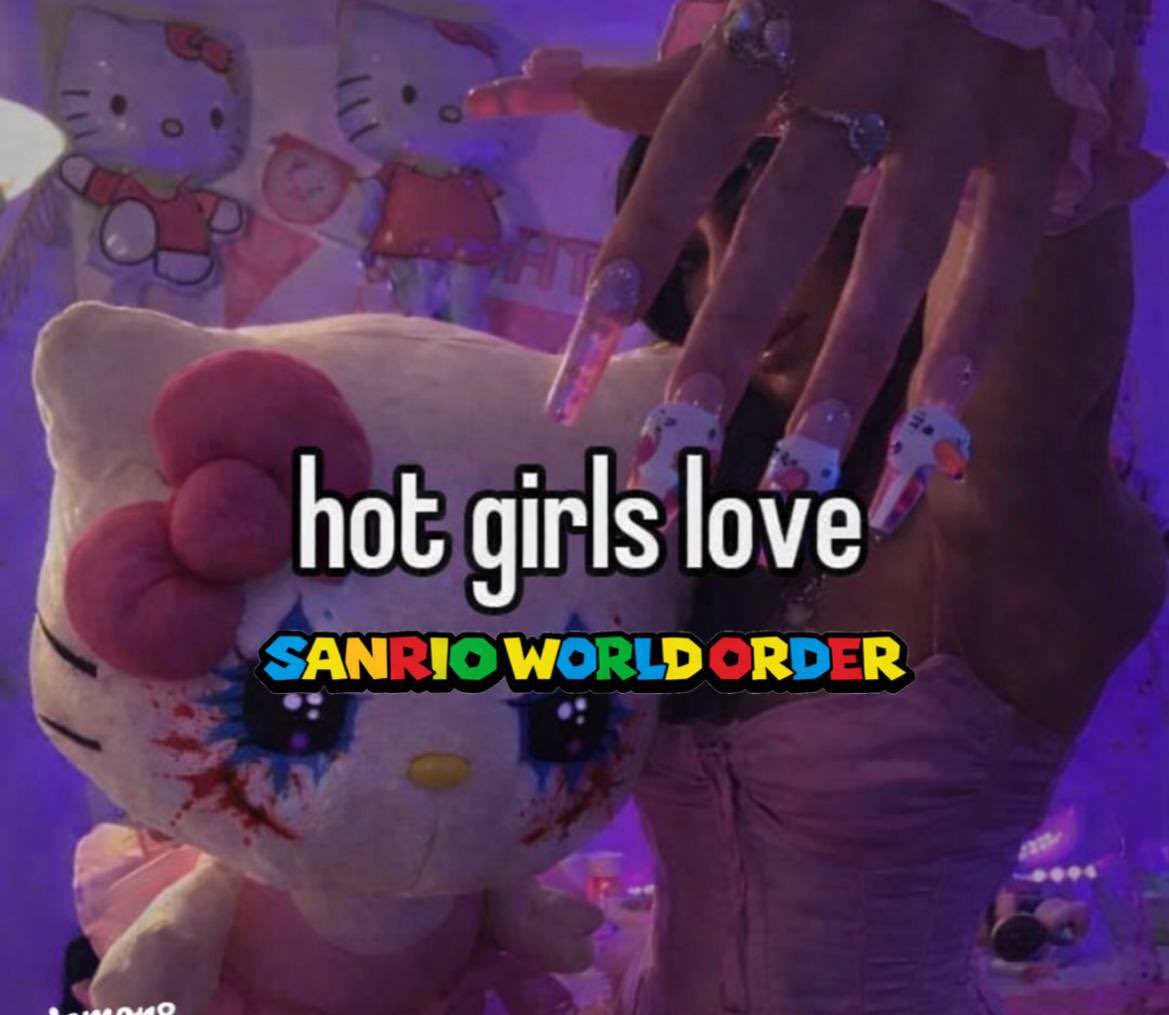 Hello Kitty IPは<a href="/sanrio/">Sanrio</a>が所有しています。

サンリオ・ワールド・オーダーが支配しています

Hello Kitty IP is owned by <a href="/sanrio/">Sanrio</a>.
Sanrio World Order in control

🫷🐱🤡🫸