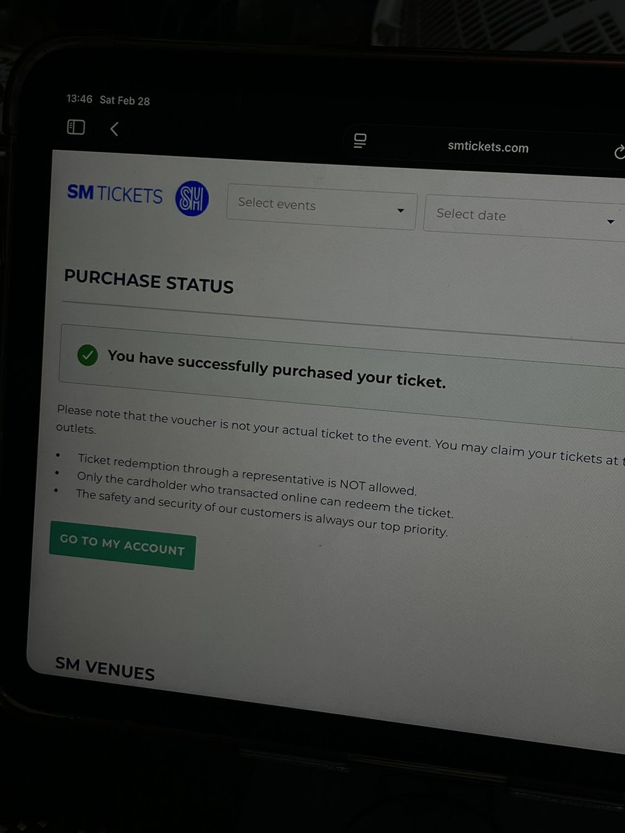 SEE YOUUUU SB19BANO

WaS_CONCERTFinale_TICKETSelling
SB19 VISApproved at SHOWTIME
#ShowtimePoweredBySB19_VISA
<a href="/SB19Official/">SB19 Official</a> #SB19
#SB19VISA