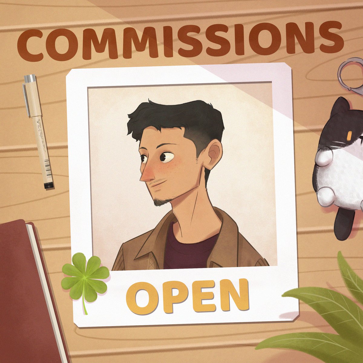 Hi guys!

I'm opening commissions again for March Batch, for more details, pricelist and samples please kindly check this post or feel free to direct message me 🙌🏽😁

Share and repost would be soo much appreciated,
Thank you!! ✨

Have a great one!! 🍀

#commissionsopen