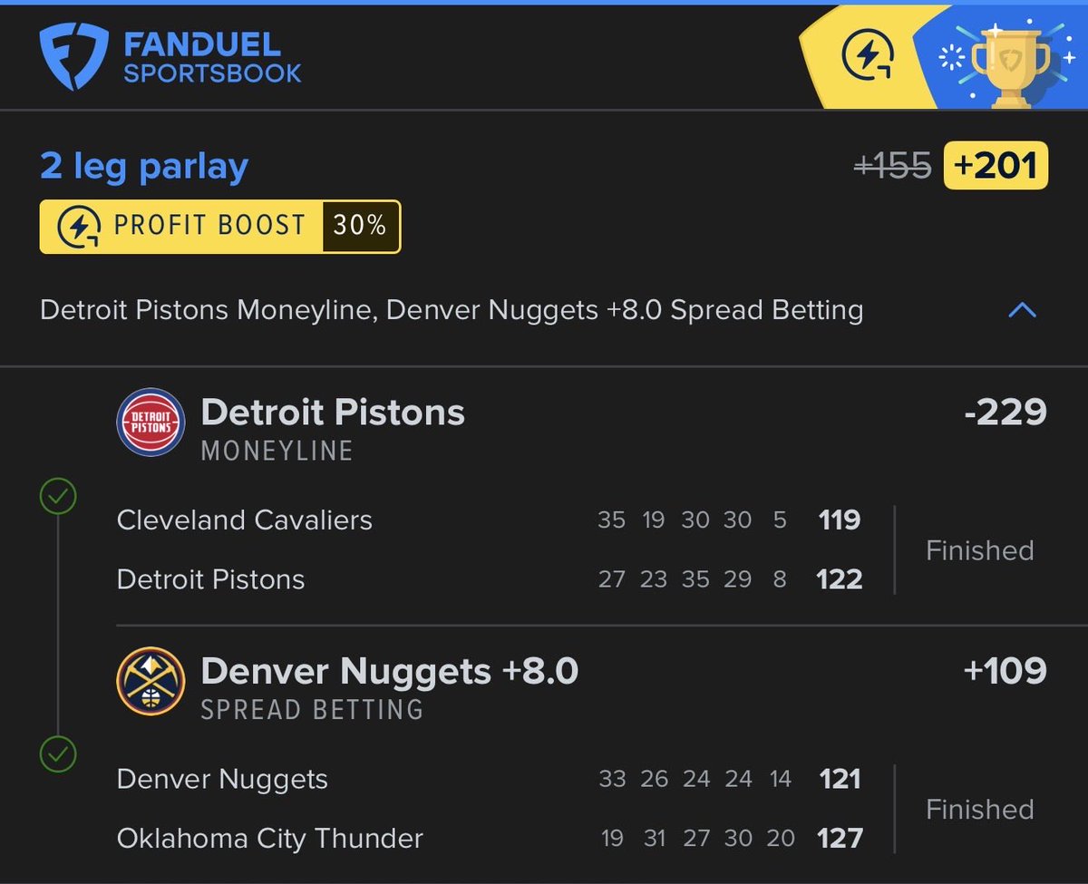 We finish the day with a 2 leg cash✅✅

The win streak continues🔥

”NBA60” for 60% off when clicking the link below⬇️⬇️

whop.com/checkout/plan_…