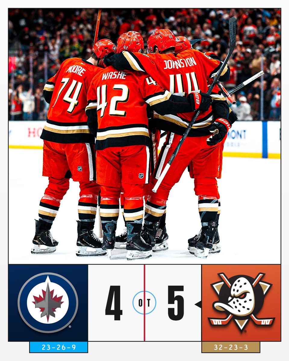 THE DUCKS COME BACK TO WIN IT IN OT! 🦆