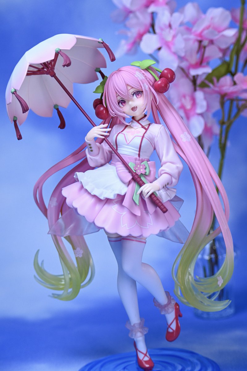 桜ミク AMP＋ フィギュア ～桜ドレスver.～ 開封！ とんでもない可愛さ