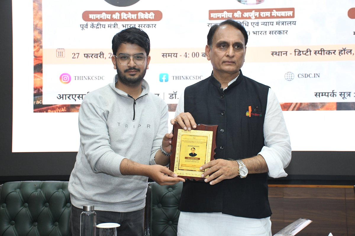 Centre for Study of Democracy and Culture (CSDC) tweet media