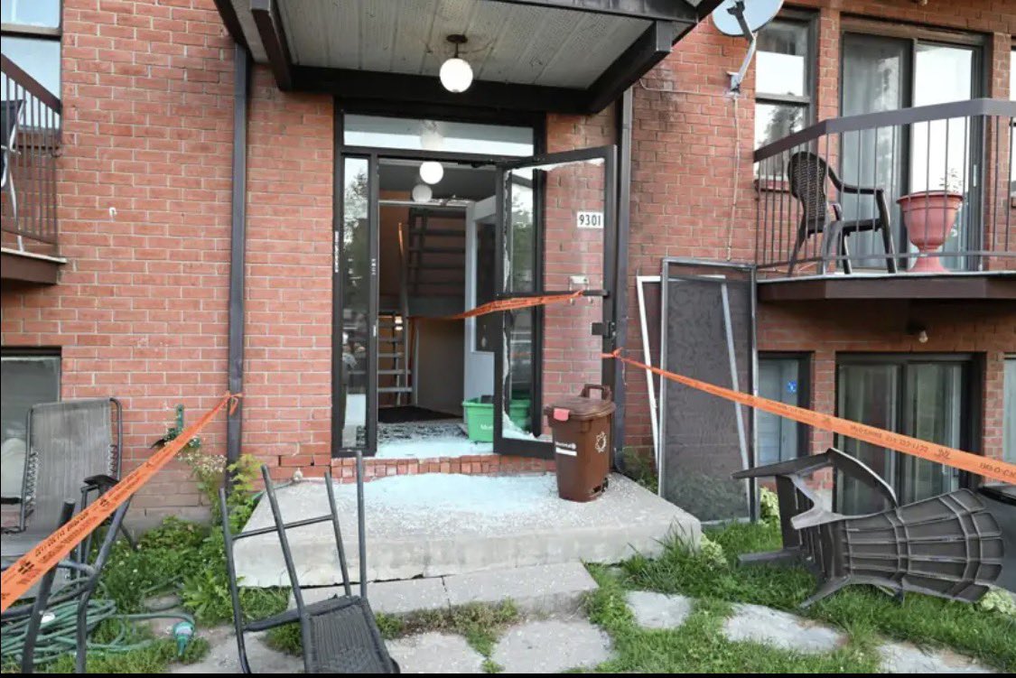 EasternCrime's tweet photo. Profit  Boyz/Zone 43: This past week, Dardy ‘Baby Savage’ Lavaud, 22, was sentenced to 14 years in prison for his role in the 2021 Rivières-des-Praries drive-by shooting that left 3 people dead.

Lavaud is affiliated with Zone 43, a Blood set based out of the Montreal-North borough of the city. Zone 43 was heavily implicated in a gang war against the Profit Boyz, or Profit Kollectaz, at the time of the shooting. The Profit Boyz rep the colour green and are based out of the RDP borough of Montreal. 

It was on August 2nd, 2021, that a grey sedan followed by another black sedan strolled through Boulevard Perras. The occupants in the cars had unloaded no less than 26 shots onto an apartment building, killing 3 and injuring another 2. Jefferson ‘Soldier’ Sylva, Moliere Dantes & Jerry Willer ‘Mackazoe’ Jean-Baptiste lost their lives that day.

Lavaud was 17-years-old at the time of the shooting, only 2 months shy of being an adult. Although he was a minor, he was judged as an adult and given a 14 year sentence. He was already serving 12 years for having been implicated in 2 separate shootouts on August 10th & 11th of 2022. His 14 year sentence will run concurrently with his previous sentence.

3 other men involved in this shooting have already been handed life sentences without possibility of parole before 25 years. Clifford ‘C-Money’ Domerçant-Barosy, a Zone 43 affiliate, Stevenson ‘Lil Skurr’ Choute, a member of the ‘Pop Team’, a subset of Zone 43 & Jonas Castor were sentenced in November of 2024 for their roles in the drive-by shooting.

Another suspect, one of the drivers, Marlon Francisco Villa-Guzman, turned informant, pleading guilty to a reduced sentence of involuntary manslaughter. Although Guzman snitched, he was still given a sentence of 10 years. Guzman, responsible for sinking his 3 coaccused, had initially stated in court that he did not know the 5th suspect. A statement he would eventually retract and further incriminate Lavaud.