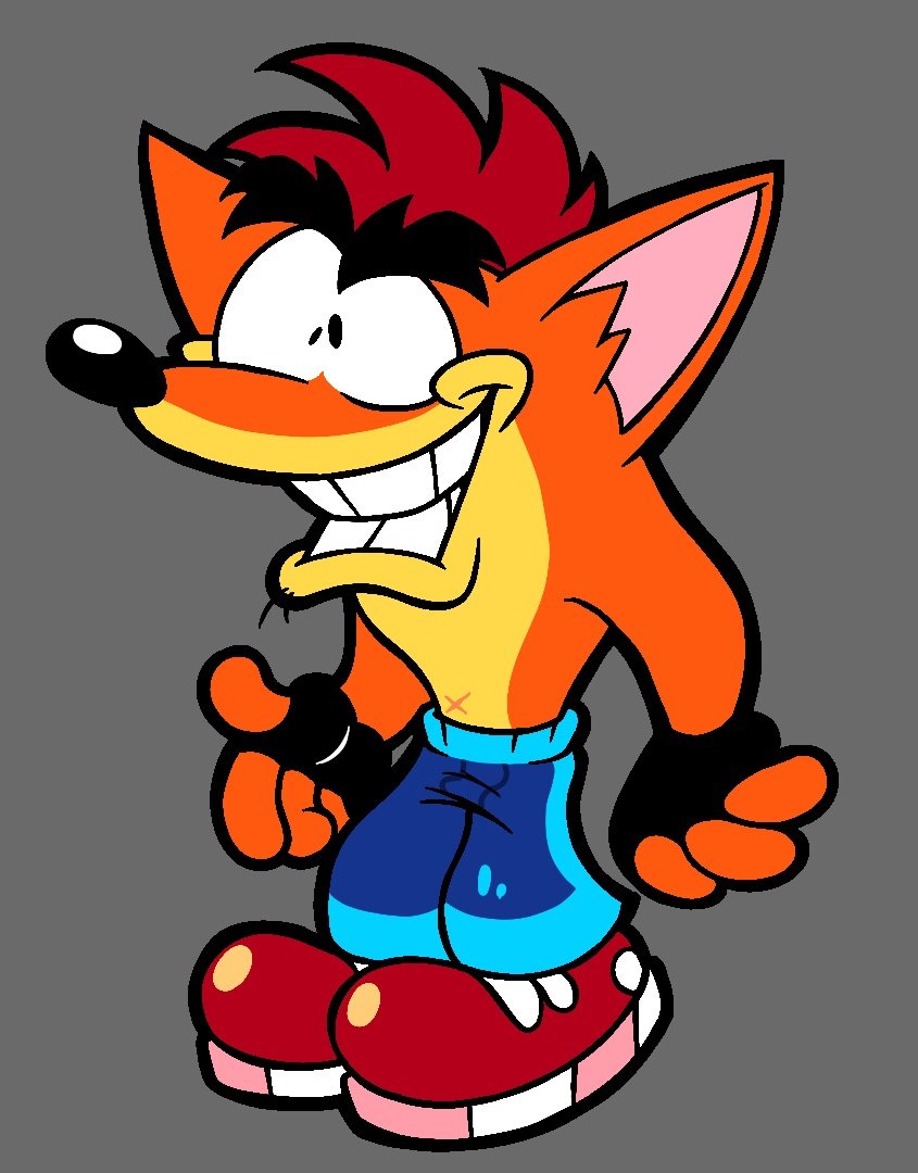 CrispyFrise's tweet photo. The bandicoot siblings🧡🧡 https://t.co/P4CGwg2a8X