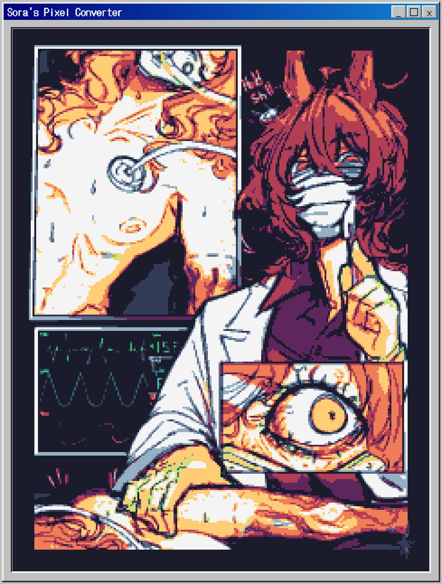 Its giving old nintendo horror games ngl 😭