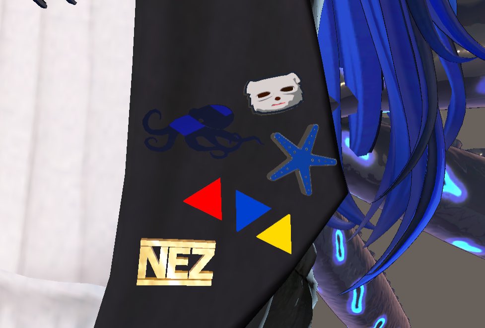 胸元になかよしなみんなのピンがどんどん増えていってすごく嬉しい