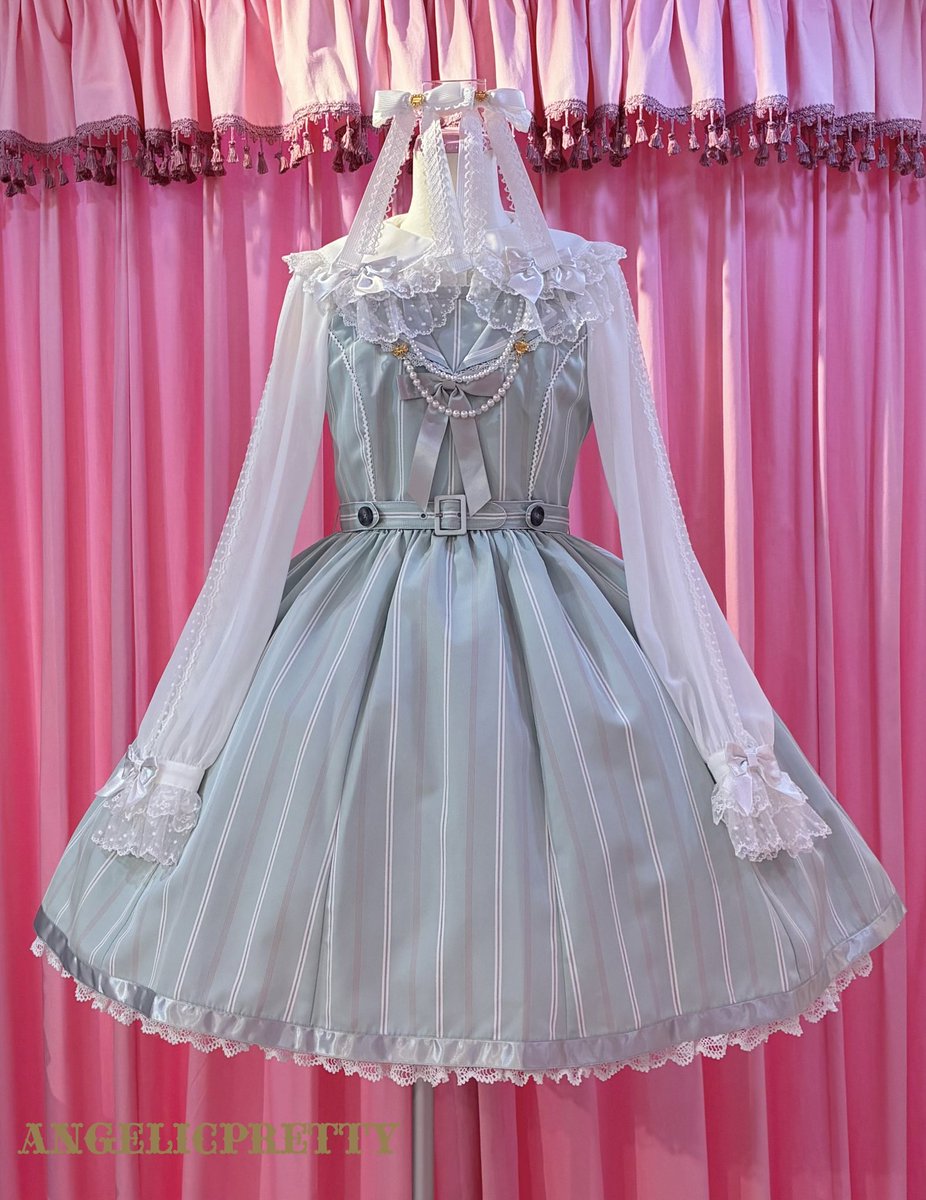 ♡Pretty Schoolジャンパースカート ♡ミント ¥37,400 アンニュイ