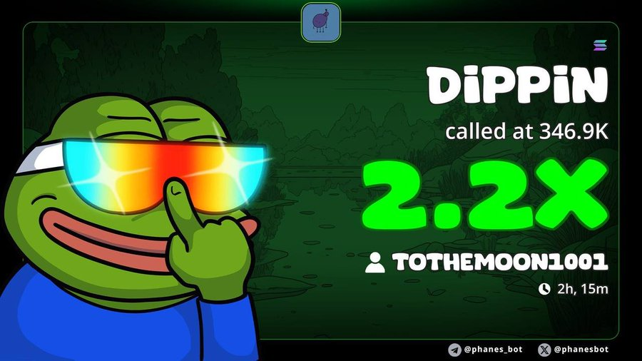 To_themoon01's tweet photo. 2x made from $dippin  and this isn't the interesting part  
The real moves starts above 5M 
We are still early  

we are currently at 100kmc and good dip to eat up
Support $dippin https://t.co/nCvpSlWi6H