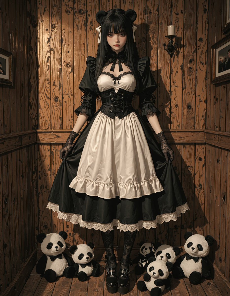 AiKingslayer's tweet photo. Ghotic Maid with Pandas

Prompt⬇️ https://t.co/aDg5yK5rwx
