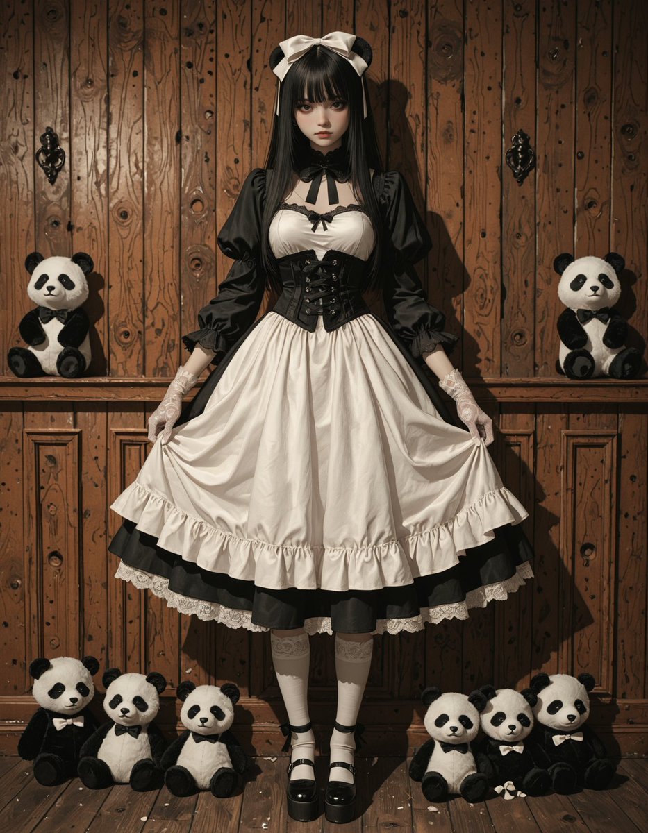 AiKingslayer's tweet photo. Ghotic Maid with Pandas

Prompt⬇️ https://t.co/aDg5yK5rwx