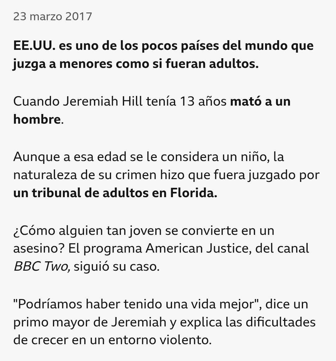 AntoniMigue's tweet photo. @therealbuni No importa la edad, importa el delito y su condena, si cometes un delito vas preso y te condenan fin. https://t.co/y81Wi0Wbq6