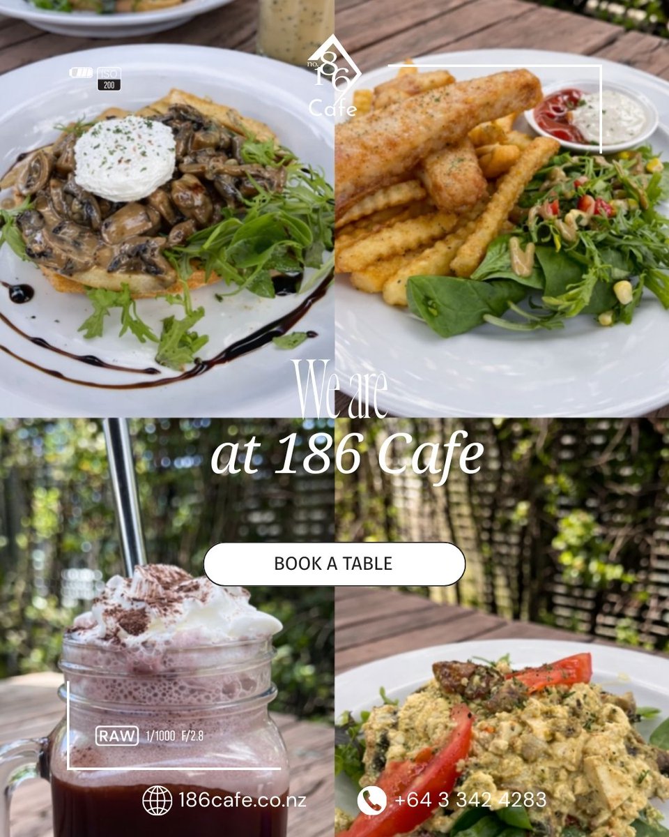 186cafenz's tweet image. Great food tastes even better when the table is waiting for you 📷📷

Don’t leave your perfect café moment to chance — book your table and let us set the vibe for you.

#BookATable #CafePlans #ReserveNow #CafeVibes #CoffeeDate #GoodFoodGoodMood #186Cafe