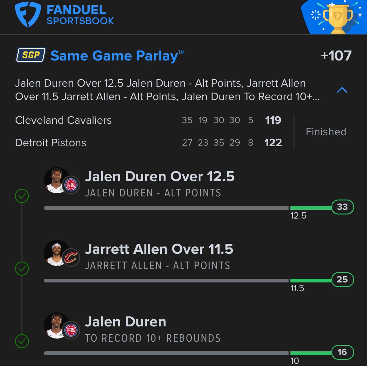 We cash in on a nba builder on this small slate✅

Ready for a big weekend🍀

🫵Join <a href="/PlaymakerDirect/">Playmakers Directive</a> ⬇️
🔥50% off w/code
💻Use promo code: MAGI
🔗 whop.com/checkout/plan_…