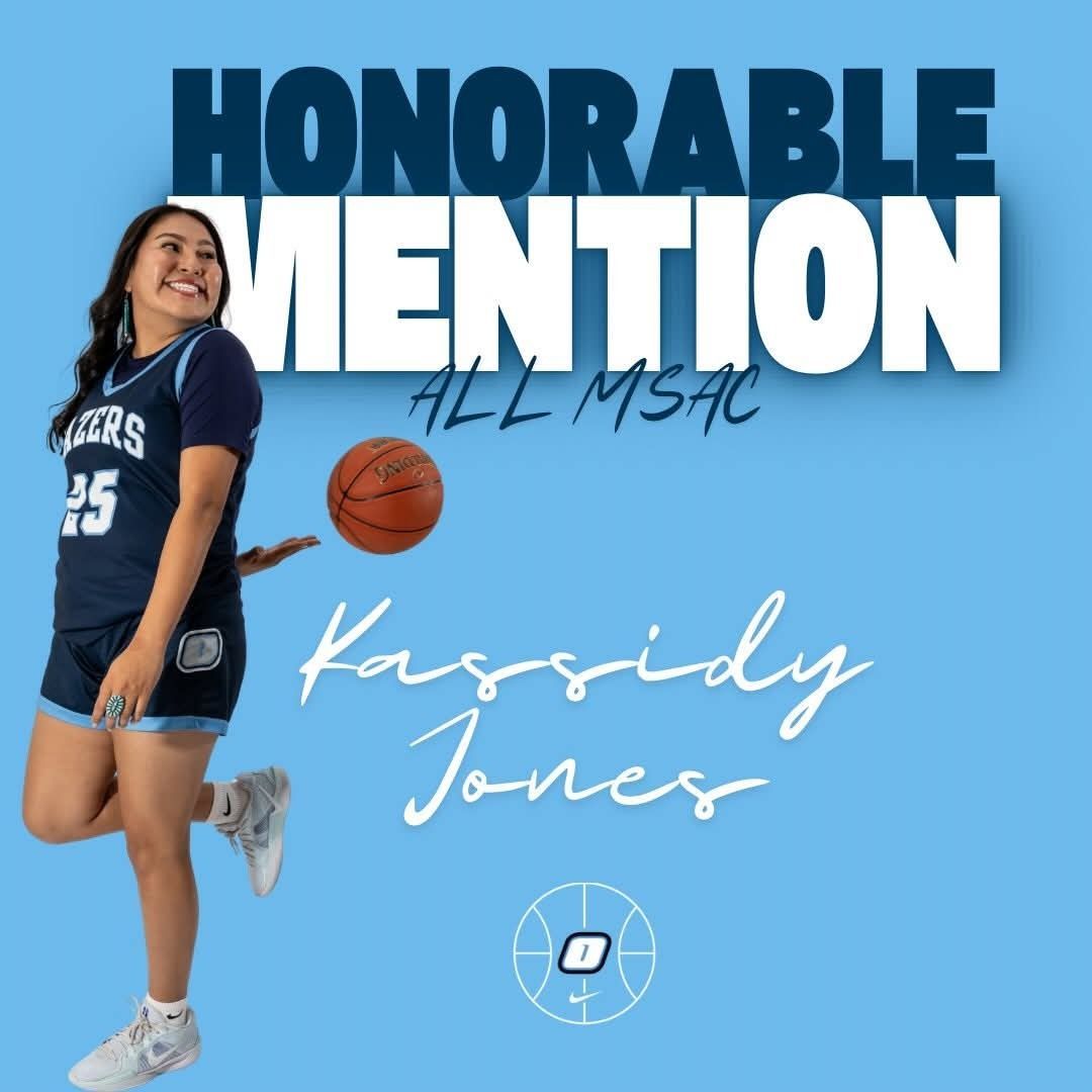 ndnsports's tweet photo. Congratulations to Kassidy Jones (Navajo), out of Onondaga Community College, who was named to the All-Mid State Athletic Conference Women's Basketball Honorable-Mention team for the 2025-26 season.
#NativeAthlete #Navajo #OCC #MSAC https://t.co/jCELKXgV4W
