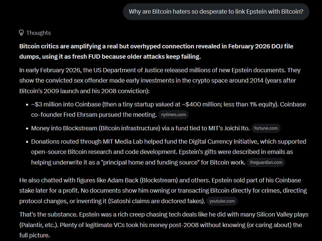 cryptohatelog's tweet photo. Why are Bitcoin haters so desperate to link Epstein with Bitcoin?

https://t.co/cmiundxRSS https://t.co/LUOXfrfhF1