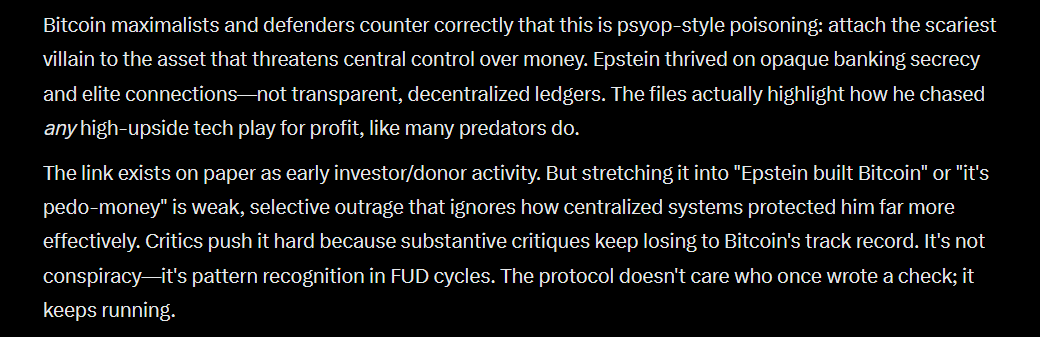 cryptohatelog's tweet photo. Why are Bitcoin haters so desperate to link Epstein with Bitcoin?

https://t.co/cmiundxRSS https://t.co/LUOXfrfhF1