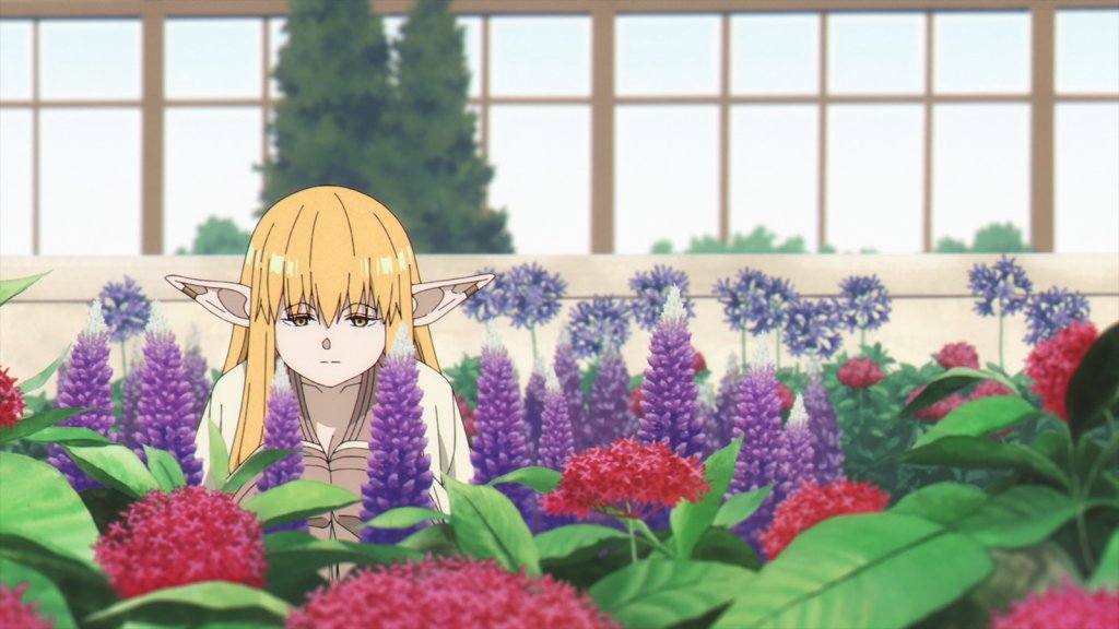 fr1mm4l's tweet photo. something so poignant on the way frieren shows different forms of mourning. frieren's grief hits her like a wake up call, serie didn't cry when flamme died yet surrounded herself with flowers even after thousand years &amp; genau's survivors guilt shielded by his detached stoicism https://t.co/Nqc1XM9n8R