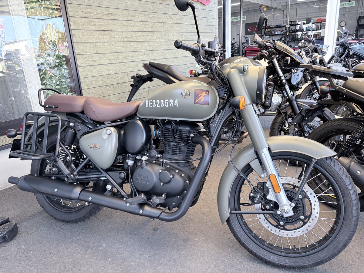 motofield's tweet photo. ＃ロイヤルエンフィールド
＃モトフィールドの中古車
是非ごらんくださ https://t.co/uX77LlpLEA