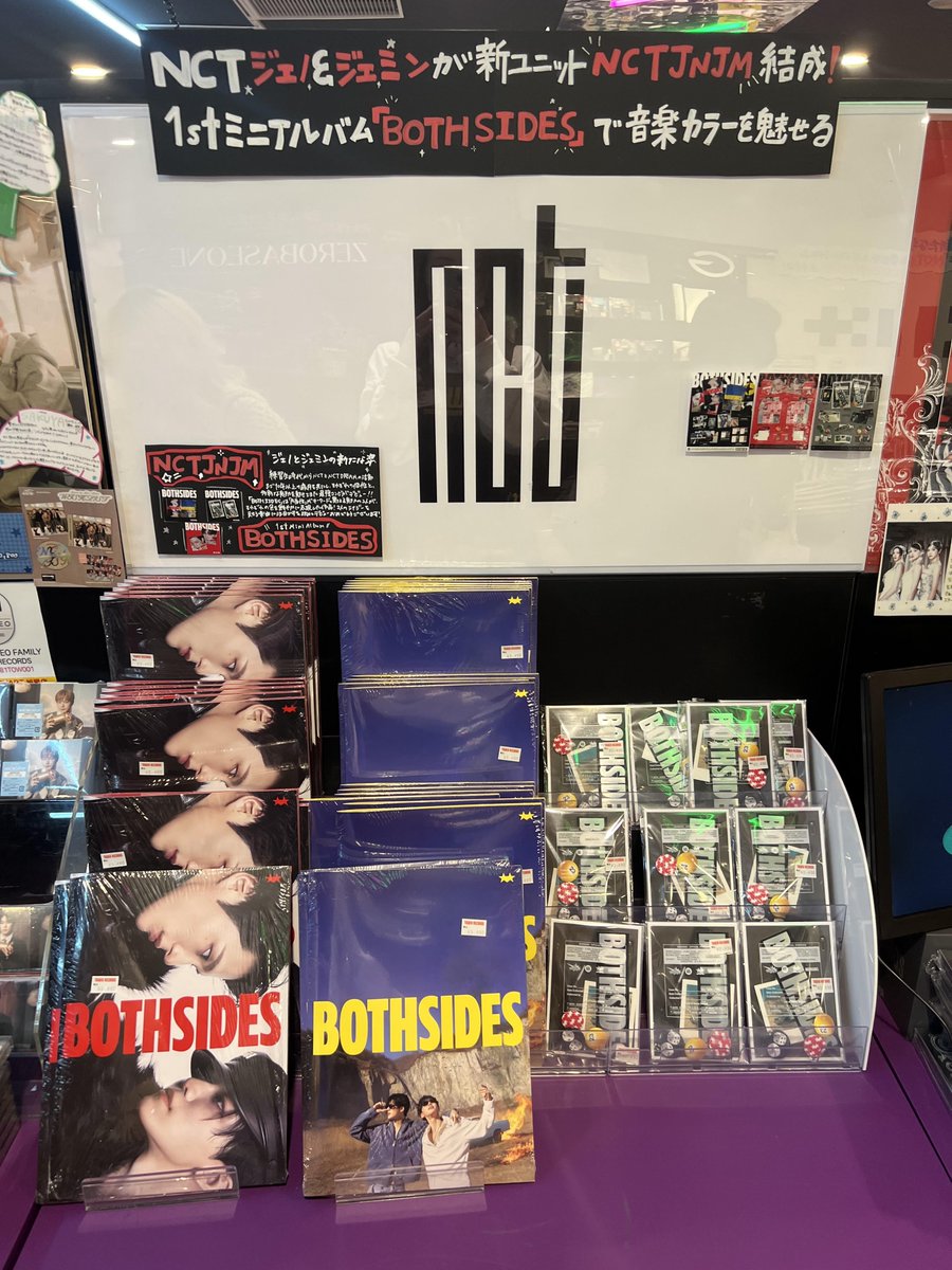タワ渋kpop】 ／ #NCTJNJM 1st Mini Album『BOTH SIDES』 BOTH SIDES