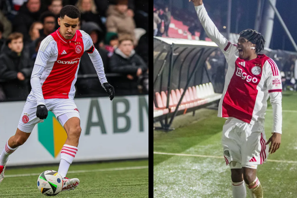🕵️‍♂️Abdellah Ouaouzane en  Paulo Da Silva zijn wel twee spelers om in de gaten te houden bij Jong Ajax.

Hoe comfortabel Ouaouzane aan de bal is is echt ongelofelijk om te zien.✅

Daarnaast heeft Da Silva wel echt een ouderwets neusje voor de goal.‼️

#ajax #JongAjax